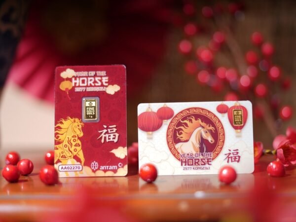 ANTAM Luncurkan Emas Batangan Tematik Imlek “Year of the Horse”