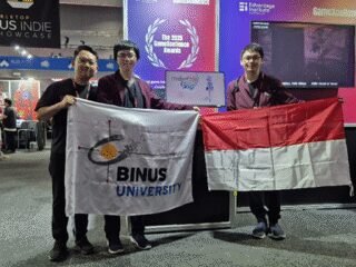 BINUS UNIVERSITY Konsisten Cetak Talenta Game Developer, Mahasiswa Game Application and Technology Tampil di Dua Ajang Bergengsi