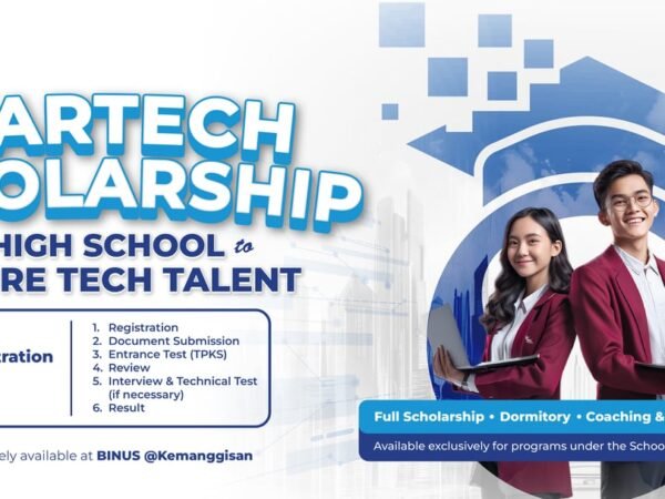 BINUS UNIVERSITY Perkuat Ekosistem Talenta Teknologi Indonesia melalui Beasiswa 100%, "StarTech Scholarship"