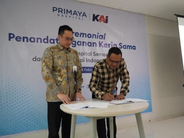 KAI Daop 4 Semarang Perkuat Layanan Kesehatan Pegawai melalui Kolaborasi dengan Primaya Hospital