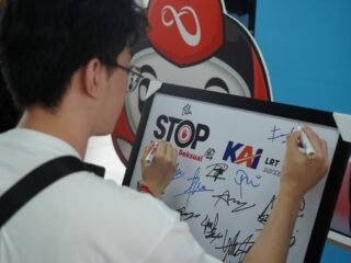 LRT Jabodebek Gelar Sosialisasi Anti Pelecehan di Stasiun Dukuh Atas, Ajak Pengguna Ciptakan Ruang Aman Bersama