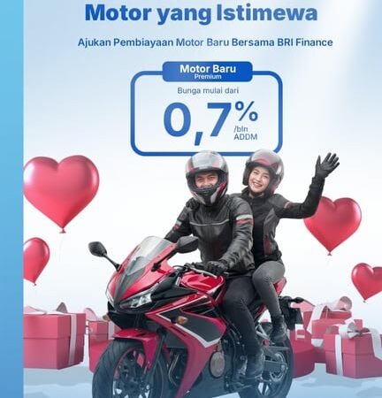 Karena yang Istimewa Pantas Ditemani Motor Istimewa,  Cek Penawaran Spesial dari BRI Finance