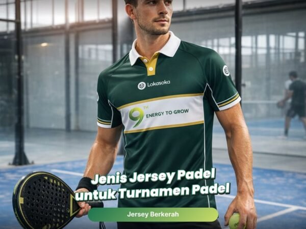 Padel Masih Digandrungi, Lokasoka Siapkan Solusi Jersey Padel Custom Berbasis Kualitas dan Personalisasi