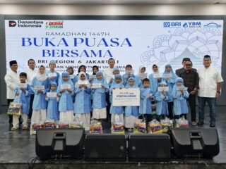 Pererat Silaturahmi, BRI Regional Office Jakarta 1 Gelar Buka Puasa Bersama dan Santunan Anak Yatim