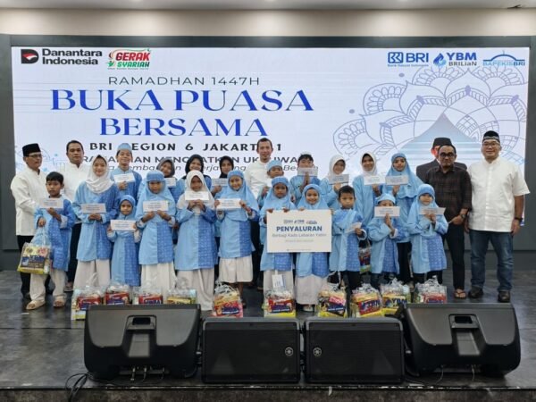Pererat Silaturahmi, BRI Regional Office Jakarta 1 Gelar Buka Puasa Bersama dan Santunan Anak Yatim