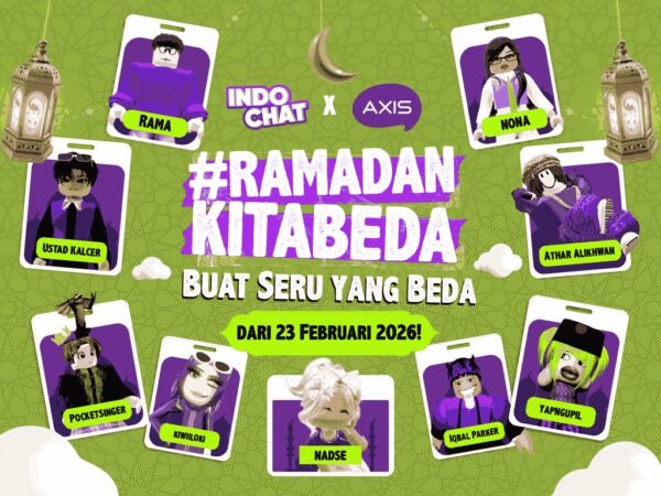 AXIS Bersama EVOS Ramaikan Roblox Lewat Aktivasi #RamadanKitaBeda di Map Indo Chat