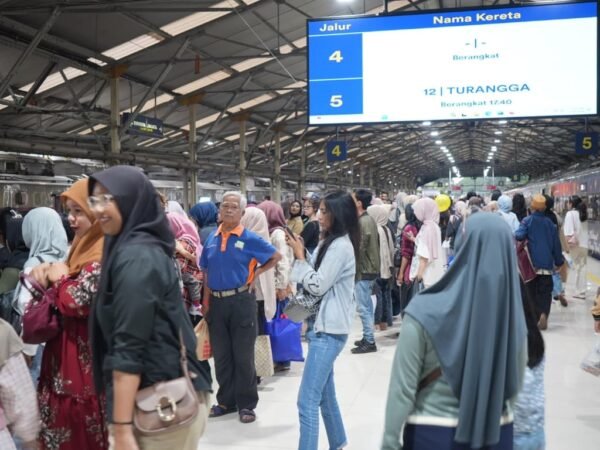KAI Daop 2 Bandung Prediksi Puncak Arus Mudik Lebaran 2026 Terjadi Hari Ini, 18 Maret 2026