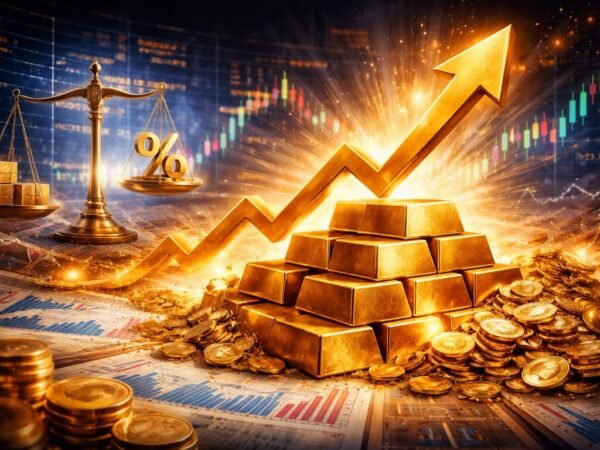 Emas Rebound Setelah Koreksi Tajam, Pasar Uji Arah di Tengah Tekanan Suku Bunga