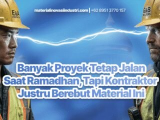 Banyak Proyek Tetap Jalan Saat Ramadhan, Tapi Kontraktor Justru Berebut Material Ini