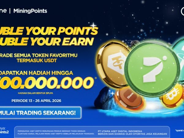Nilai Tukar Rupiah Terus Melemah, Bittime Hadirkan Mining Points 2.0 #DoubleEarnDoublePoints, dengan Prize Pool lebih dari $30,000