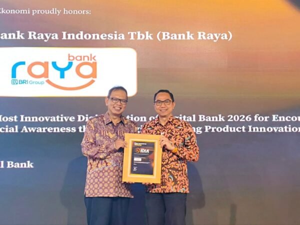 Konsisten Dorong Inovasi Digital Perbankan, Bank Raya Kembali Raih Penghargaan Indonesia Digital Innovation Awards (IDIA) 2026