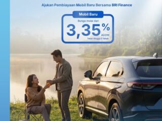 Liburan Lebih Bermakna,  Cek Penawaran KKB Mobil Baru BRI Finance