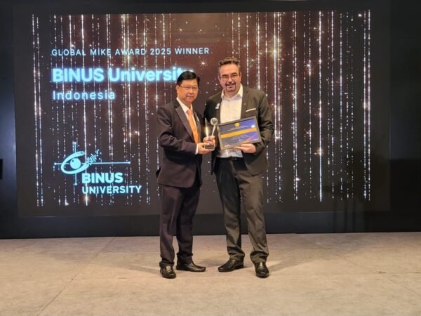 Menuju Usia ke-45, BINUS University Raih Global Most Innovative Knowledge Enterprise (MIKE) Award 2025: Wujudkan Dampak Berkelanjutan