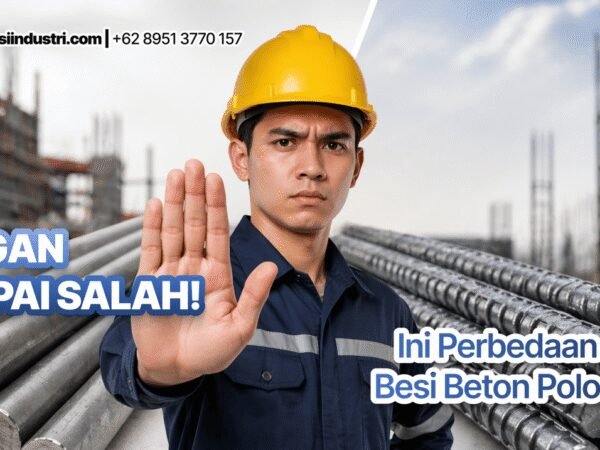 Jangan Sampai Salah! Ini Perbedaan Strategis Besi Beton Polos vs Ulir untuk Struktur Bangunan