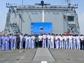 INS Sunayna Tiba di Jakarta, Misi “One Ocean, One Mission” Perkuat Sinergi Maritim Indonesia–India