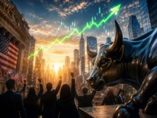 Wall Street Cetak Rekor Baru, Investor Mulai Optimistis Konflik Global Mereda