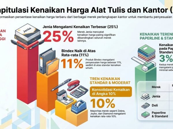 Optimisme di Tengah Kenaikan: Harga ATK Diprediksi Normal Seiring Meredanya Konflik Global