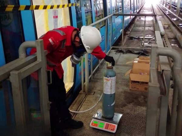 Pest Control & Fumigasi, Cara KAI Jaga Kebersihan Sarana LRT Jabodebek