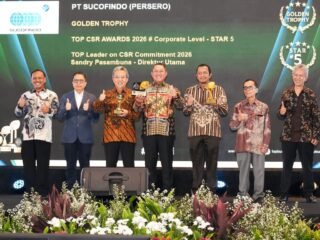 SUCOFINDO Raih TOP CSR Awards 2026, Tegaskan Komitmen terhadap ESG dan Pembangunan Berkelanjutan