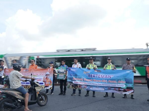 KAI Bandara GELAR SOSIALISASI KESELAMATAN DI JPL 683 STASIUN WATES
