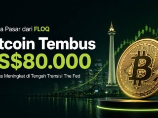 Bitcoin Tembus US$80.000, Pasar Diuji Transisi The Fed dan Perpecahan FOMC
