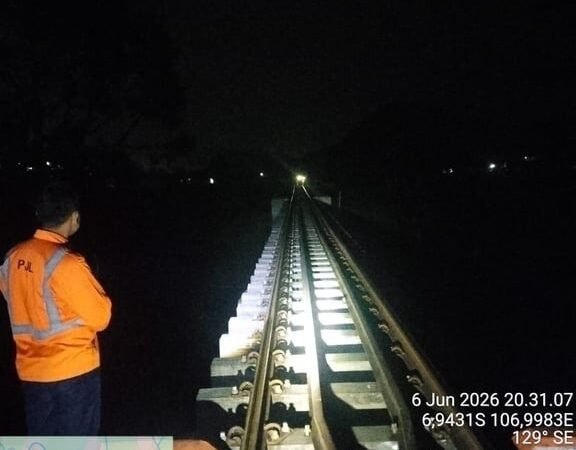 Keselamatan Prioritas Utama, KAI Daop 2 Bandung Pastikan Jalur Aman Pasca Gempa di Cianjur
