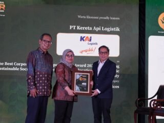 Komitmen Terhadap Keberlanjutan, KAI Logistik Raih Indonesia CSR Awards 2026