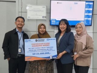 Tangani Pembayaran Klaim Dengan Cepat, BRI Insurance Bayarkan Asuransi Mikro Puluhan Juta di Balikpapan